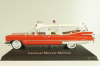 Cadillac Miller-Meteor Ambulance 1959, red/white, 7495002, Atlas Ambulance Cars Collection #2 1:43
