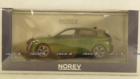 Peugeot 308 GT 2021 Green, 473930, Norev 1:43