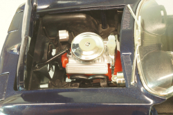 Chevrolet Corvette (C2) Stingray 1963, blue, ERTL 1:18