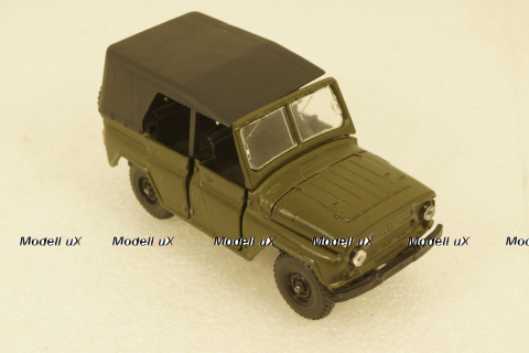Уаз-469, хаки, Агат 1:43