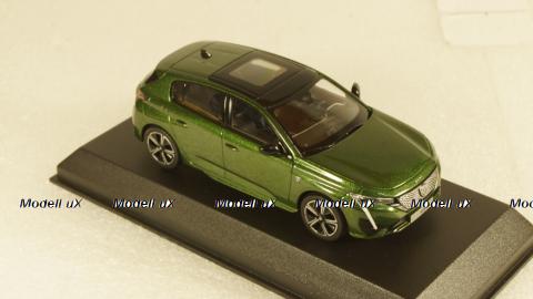 Peugeot 308 GT 2021 Green, 473930, Norev 1:43