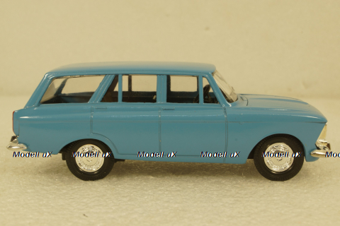Москвич-427, голубой, Агат 1:43