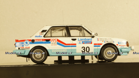 Skoda 130 L, No.30, RAC Rallye, L.Krecek/B.Motl, 1987, RAC350, IXO 1:43