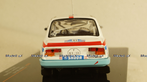 Skoda 130 L, No.31, RAC Rallye, J.Haugland/J.-O-Bohlin, 1987, RAC351, IXO 1:43