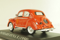Panhard Dyna X 1950, maroon, Altaya 1:43