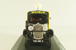 Peugeot 301 fourgonnette "Michelin" black, Altaya 1:43