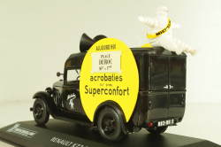 Renault KZ7 fourgonnette "Michelin" black, Altaya 1:43