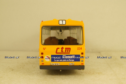 Pegaso 5062A Autobus Glasurit 1980, Camiones y Autobuses Españoles Nº 10, Altaya 1:43