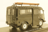 Renault Goelette Van Police 1962 black, Hachette 1:43
