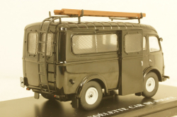 Renault Goelette Van Police 1962 black, Hachette 1:43