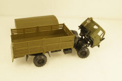 Камаз-4326, 4х4 поворотный мост хаки, Элекон 1:43