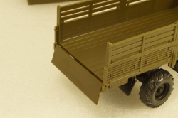 Камаз-4326, 4х4 поворотный мост хаки, Элекон 1:43