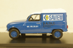 Renault R4 Fourgonette Van ASSISTANCE SAVIEM 1967, Hachette 1:43