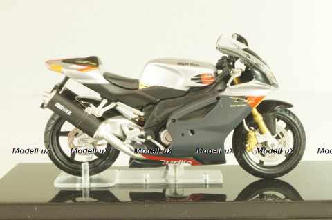 Aprilia RSV 1000R, grey, 4110103, Superbikes Atlas 1:24 Уценка!