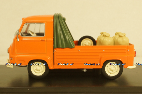 Renault Estafette Pick-Up 1960, orange green, Hachette 1:43