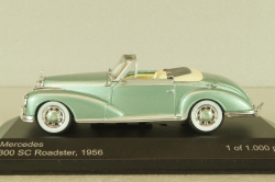 Mercedes-Benz 300 (W188) SC Roadster 1956, light green, WhiteBox 1:43
