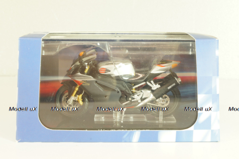 Aprilia RSV 1000R, grey, 4110103, Superbikes Atlas 1:24 Уценка!