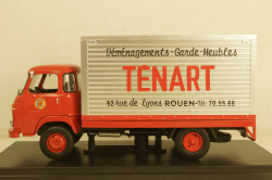 Saviem SG4 MB59 Truck Leger Tenart 1969, red, Hachette 1:43