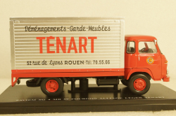 Saviem SG4 MB59 Truck Leger Tenart 1969, red, Hachette 1:43