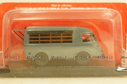 Renault 206E1 Camionnette Marchande 1956, Hachette 1:43