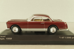 Facel Vega 1958, dark red, WB044, Whitebox 1:43