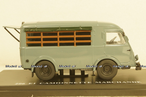 Renault 206E1 Camionnette Marchande 1956, Hachette 1:43