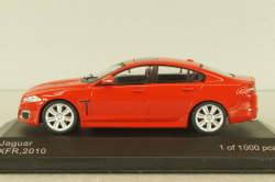 Jaguar XFR 2010, red, 322640, WhiteBox 1:43