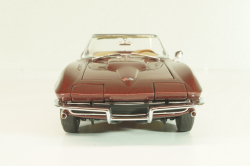 Chevrolet Corvette (C2) Convertible 1965, maroon, Danbury Mint 1:24
