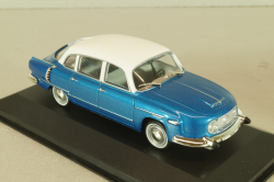 Tatra 603 1970, blue/white, WB152, WhiteBox 1:43
