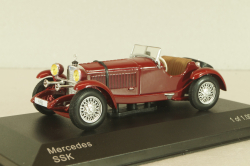 Mercedes-Benz SSK 1928, red, WB204, WhiteBox 1:43