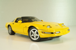 Chevrolet Corvette (C4) ZR-1 1995, yellow, Danbury Mint 1:24