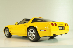 Chevrolet Corvette (C4) ZR-1 1995, yellow, Danbury Mint 1:24
