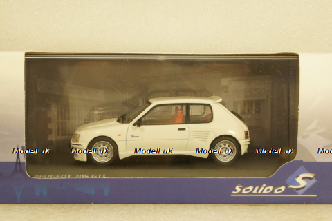 Peugeot 205 GTi Dimma Body KIT 1988 white, 4310801, Solido 1:43