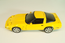 Chevrolet Corvette (C4) ZR-1 1995, yellow, Danbury Mint 1:24