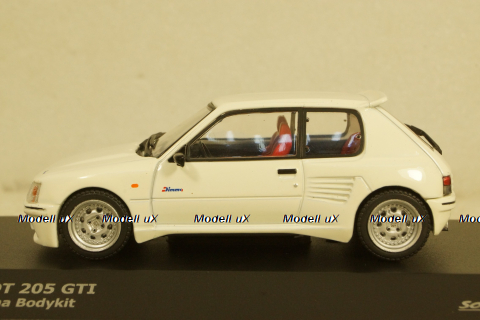 Peugeot 205 GTi Dimma Body KIT 1988 white, 4310801, Solido 1:43