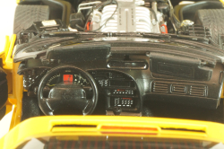 Chevrolet Corvette (C4) ZR-1 1995, yellow, Danbury Mint 1:24