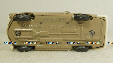 Ferrari 250 GT Berlinetta, бежевая, 1:43