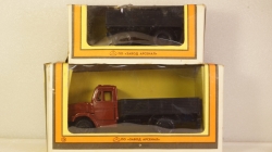 Зил-4331 бортовой с прицепом красный/черный, з-д Вега 1:43