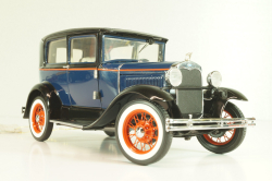 Ford Model A Tudor 1930, blue, Franklin Mint 1:24