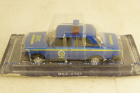 Ваз-2107 Жигули Державтоінспекція, Автомобиль на службе 1:43