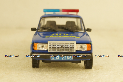 Ваз-2107 Жигули Державтоінспекція, Автомобиль на службе 1:43