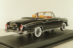 Mercedes-Benz 220 SE Cabriolet 1958, black, 3553, Sun Star 1:18