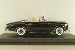 Mercedes-Benz 220 SE Cabriolet 1958, black, 3553, Sun Star 1:18