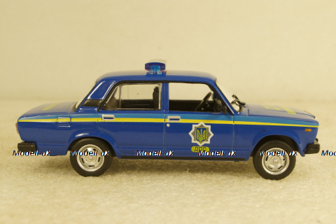 Ваз-2107 Жигули Державтоінспекція, Автомобиль на службе 1:43