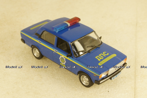 Ваз-2107 Жигули Державтоінспекція, Автомобиль на службе 1:43
