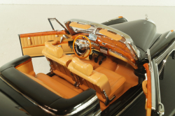 Mercedes-Benz 220 SE Cabriolet 1958, black, 3553, Sun Star 1:18