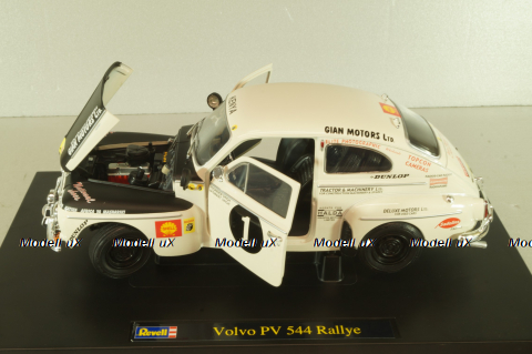 Volvo PV 544 East African Safari Rally 1965, white, 08922, Revell 1:18
