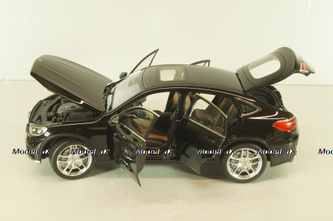 Mercedes-Benz GLC Coupe (X253) 2015, black, 118000005, Iscale 1:18