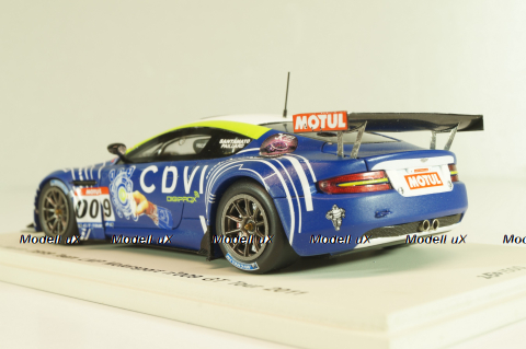 Aston Martin DBR9 #009 GT Tour 2011, blue, SF027, Spark 1:43