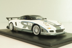 Porsche 9ff GT9 R Prototype 2007, white/grey, S0748, Spark 1:43